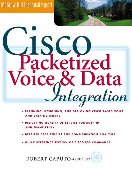 Title details for Cisco Packetized & Voice Data Integration by Robert Caputo - Available
